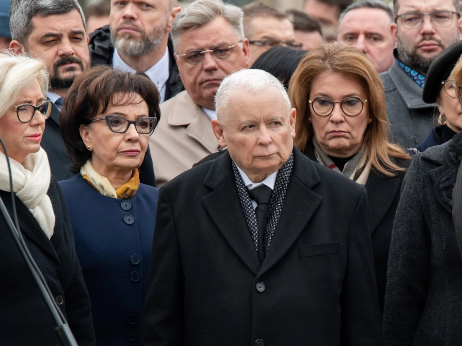 Elżbieta Witek, Jarosław Kaczyński i Beata Mazurek