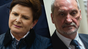 Beata Szydło i Antoni Macierewicz