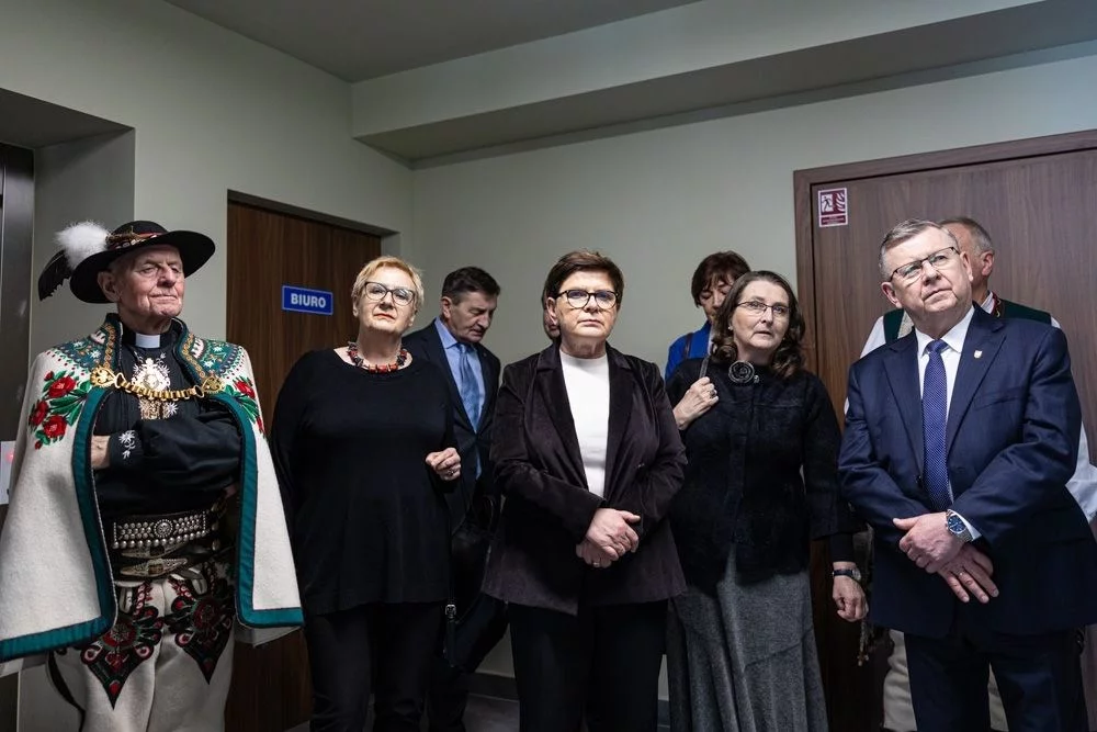 Beata Szydło, Marek Kuchciński i Witold Kozłowski