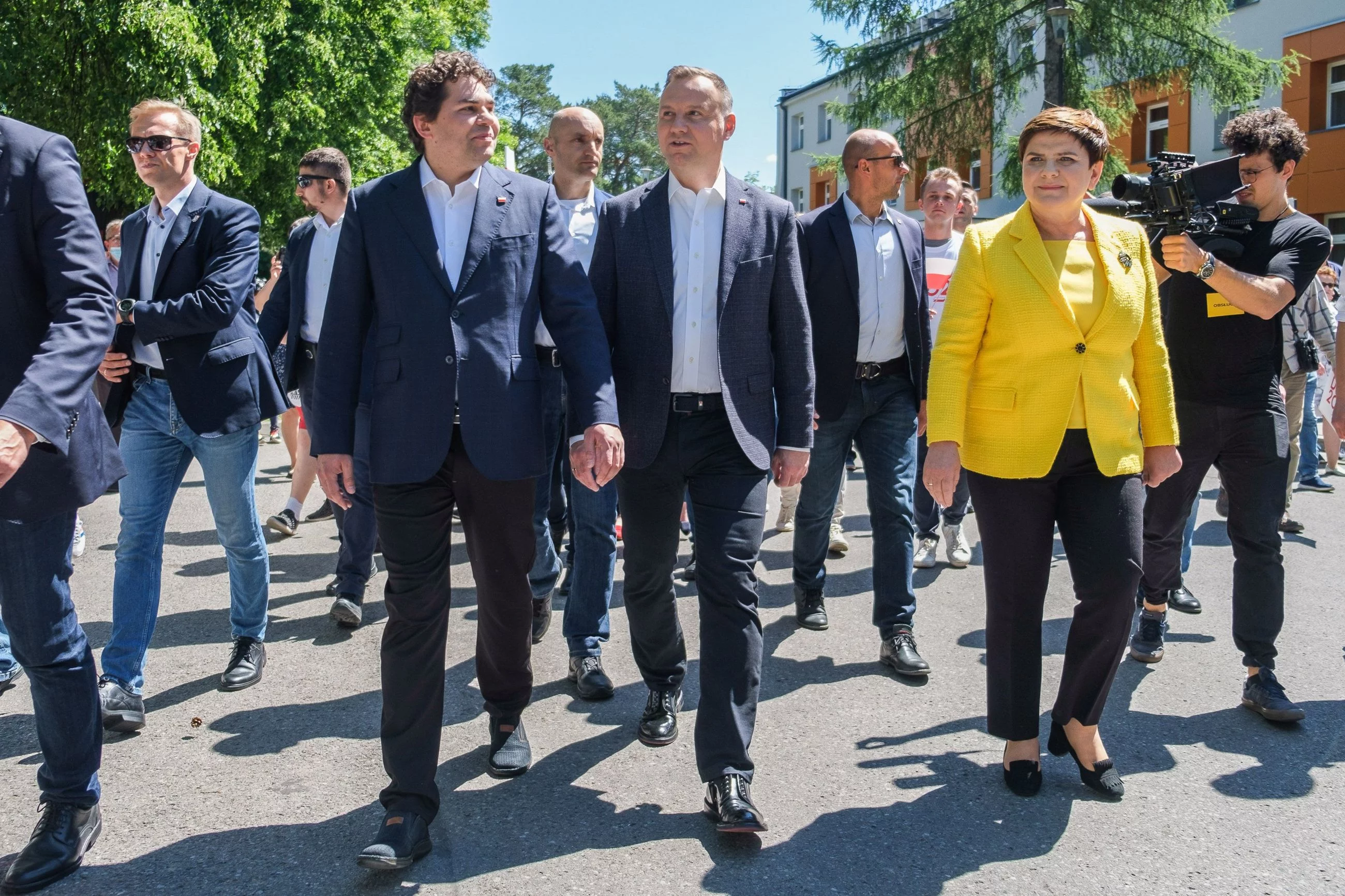 Beata Szydło i Andrzej Duda