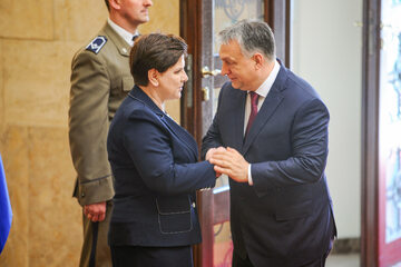 Beata Szydło, Wiktor Orban
