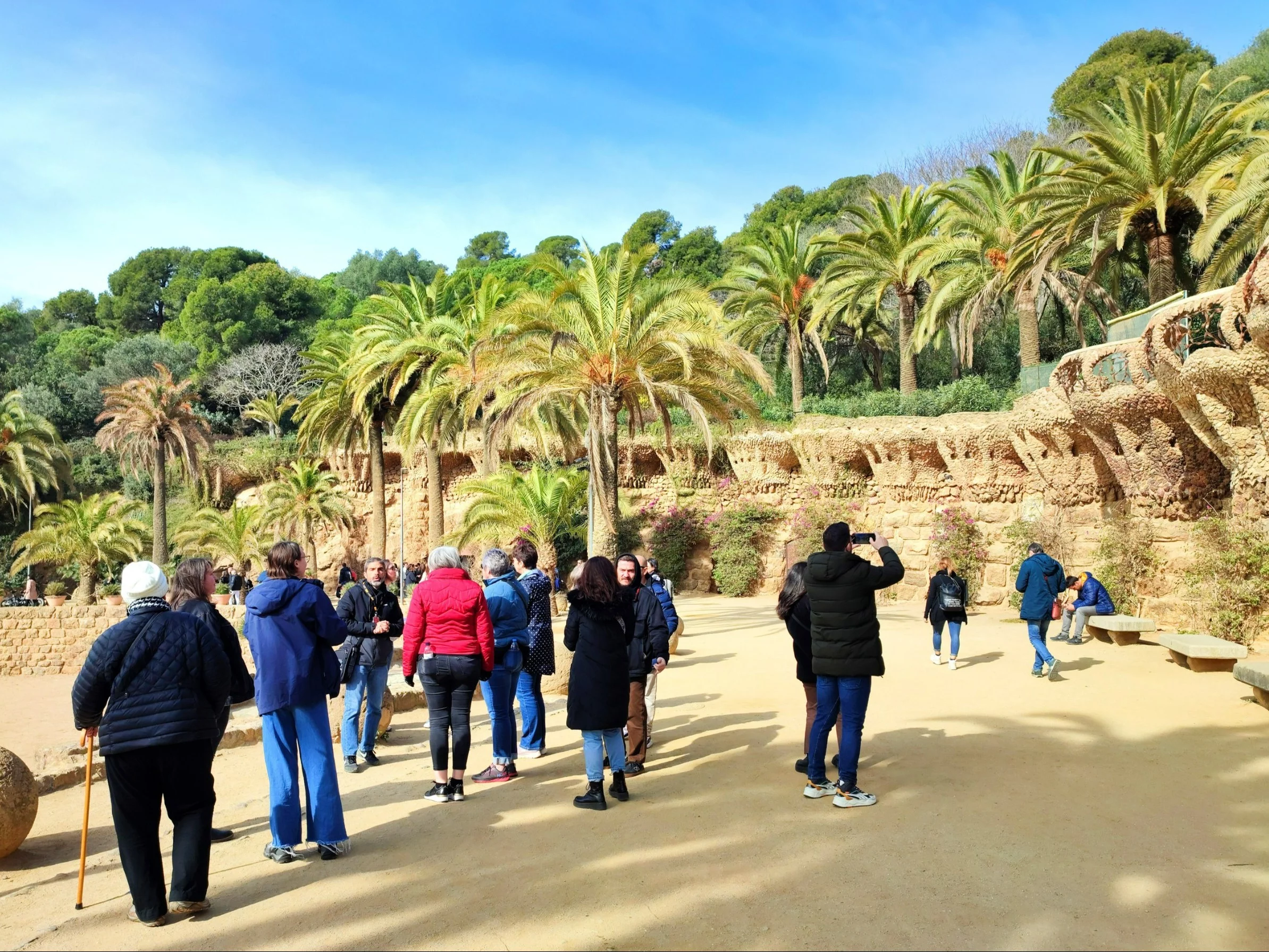 Park Guell w Barcelonie