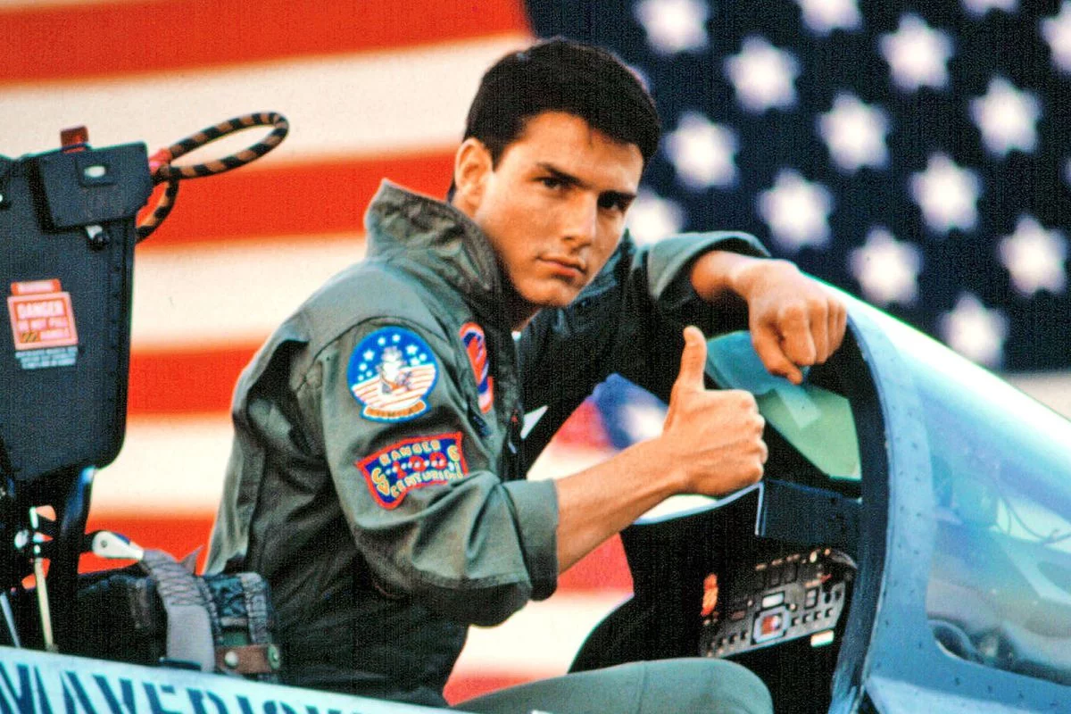 Tom Cruise w "Top Gun"