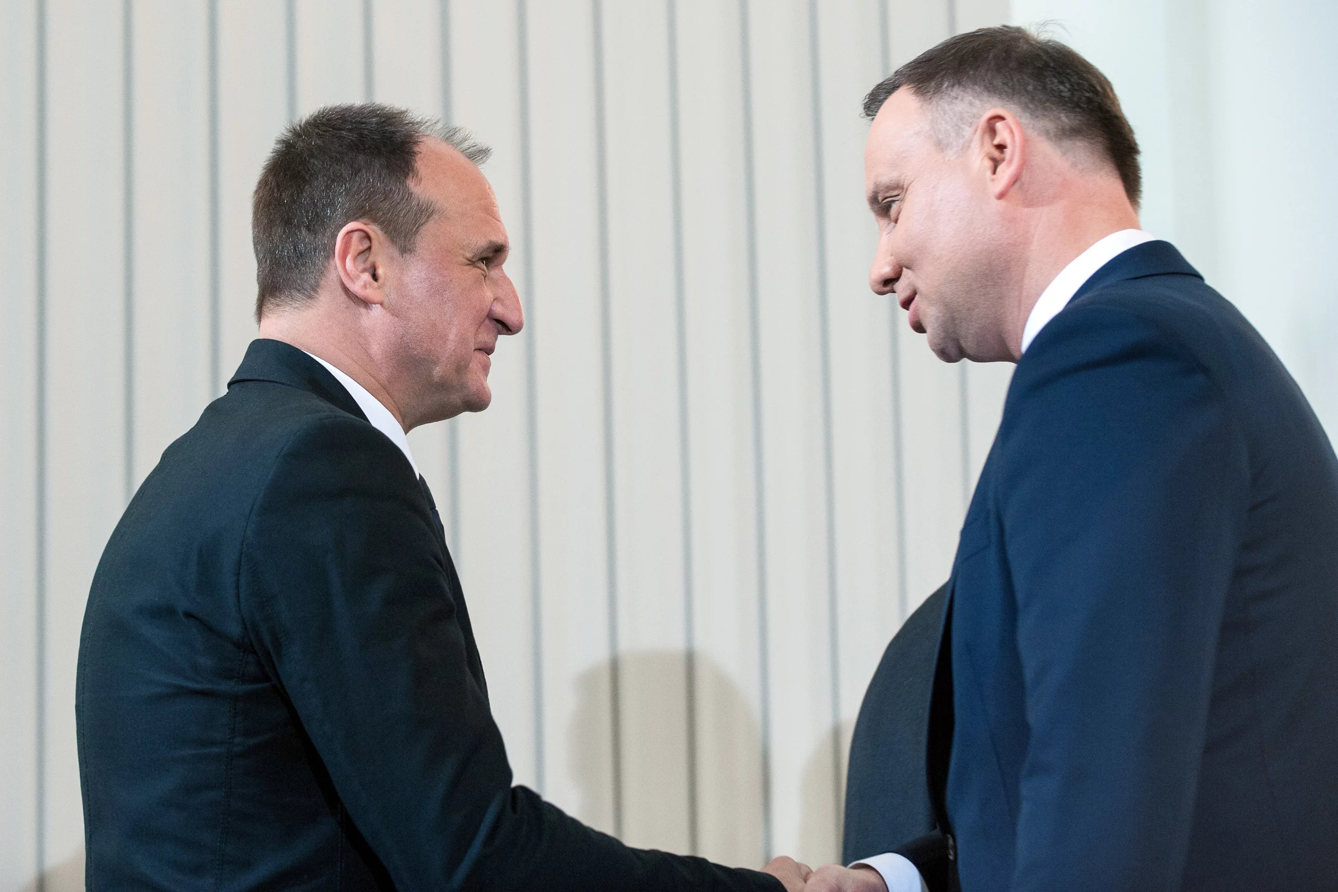 Paweł Kukiz i Andrzej Duda