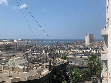 Bejrut po eksplozji