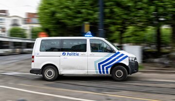 Belgijska policja, zdjęcie ilustracyjne