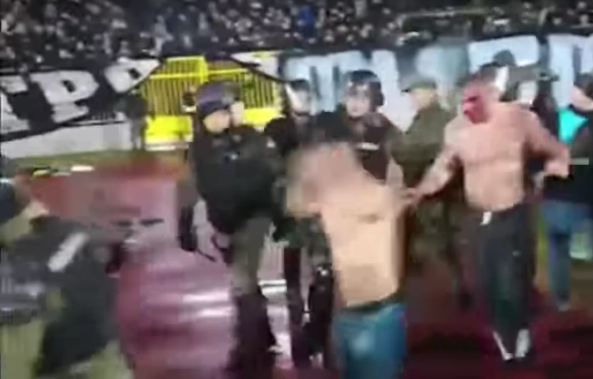 Zamieszki podczas derbów Belgradu