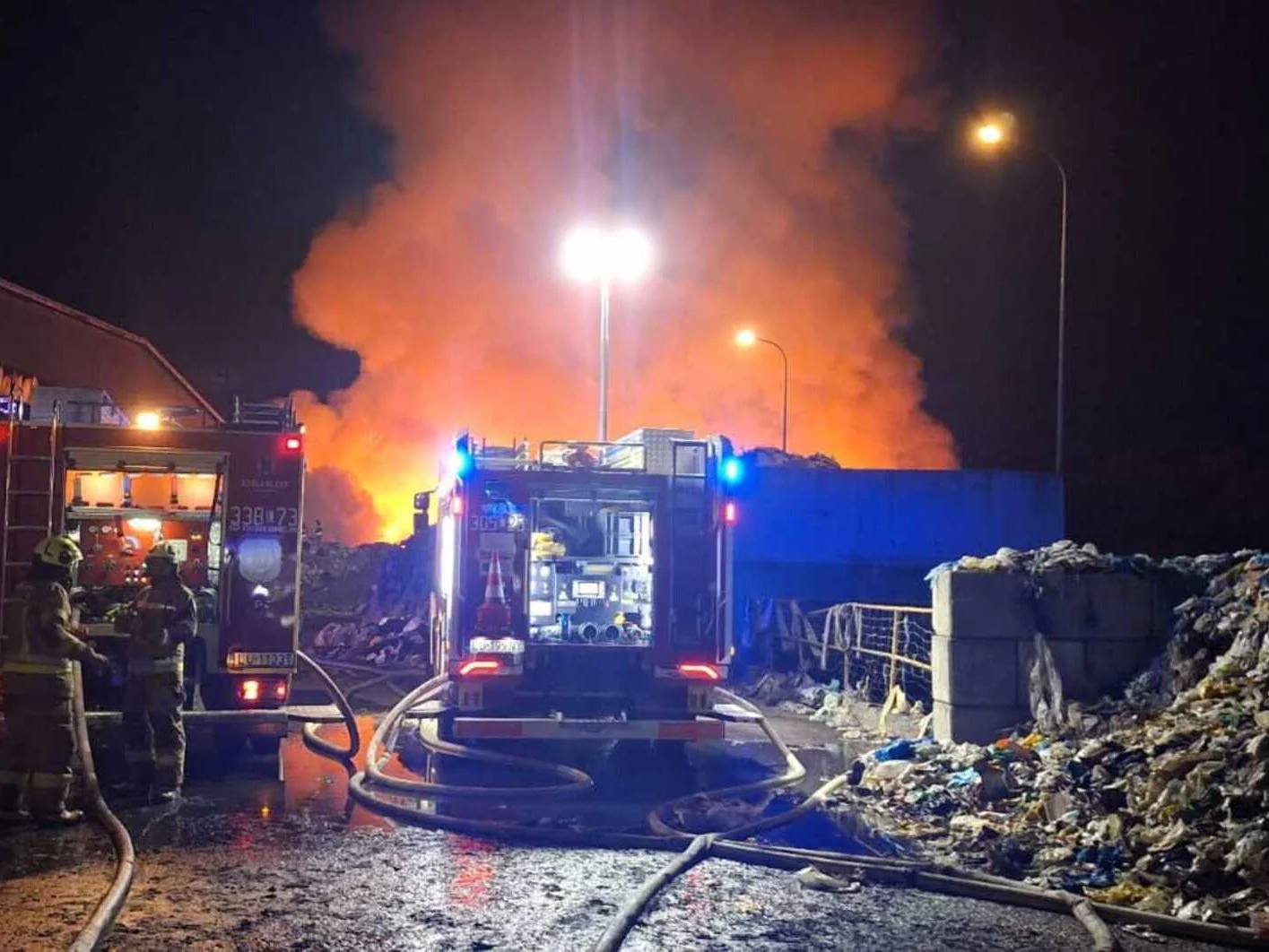 Pożar w Bełżycach