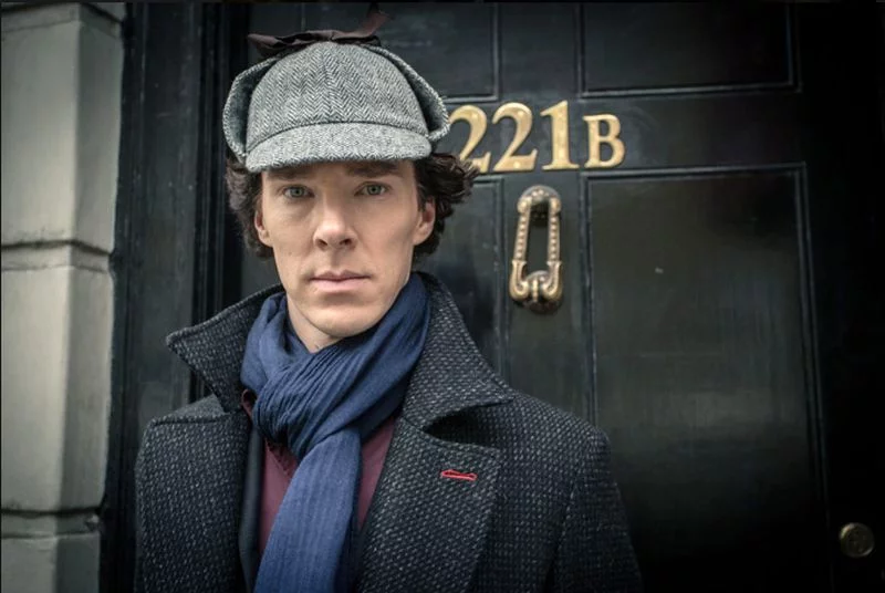 Benedict Cumberbatch jako Sherlock Holmes