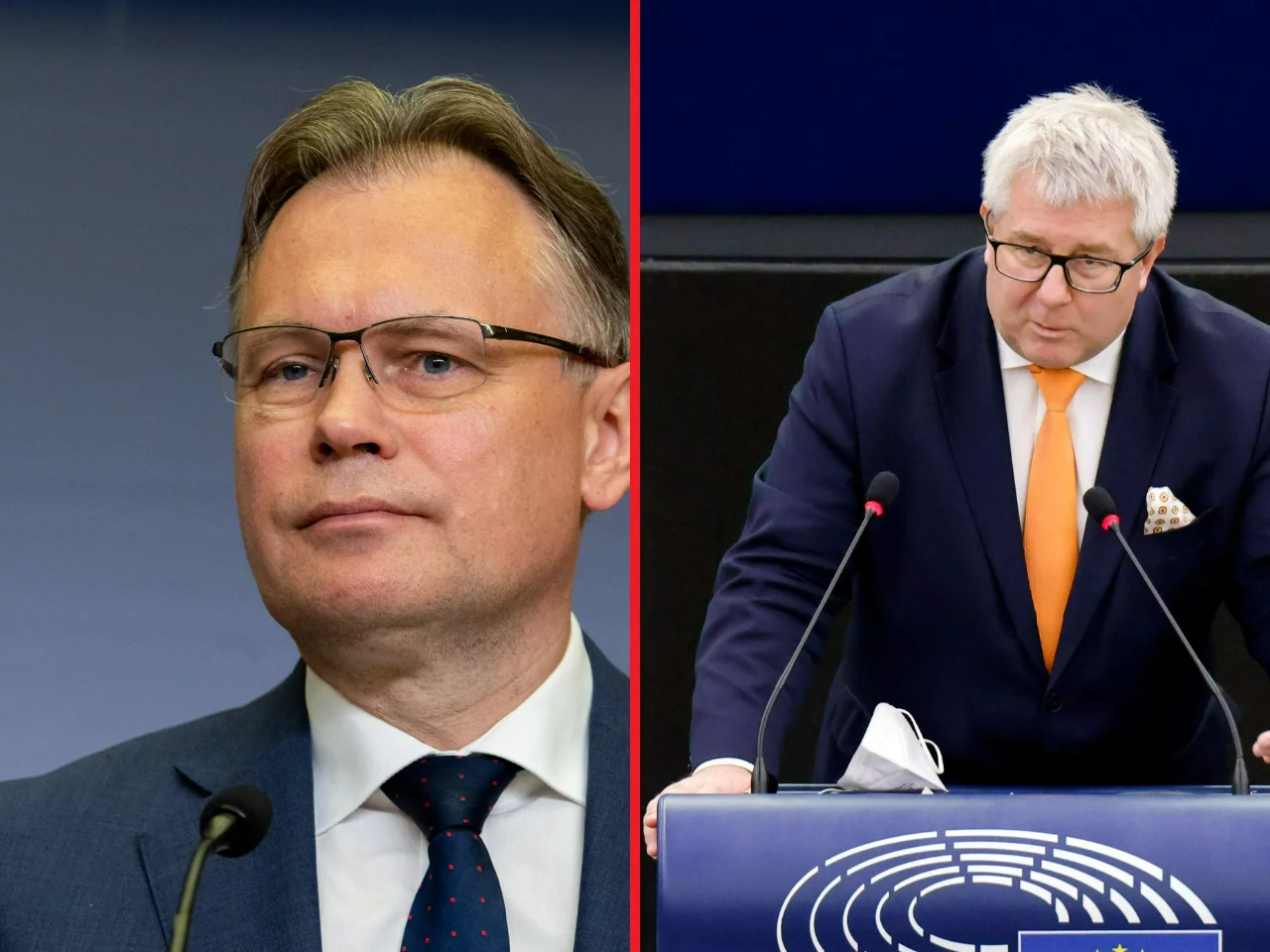 Arkadiusz Mularczyk i Ryszard Czarnecki
