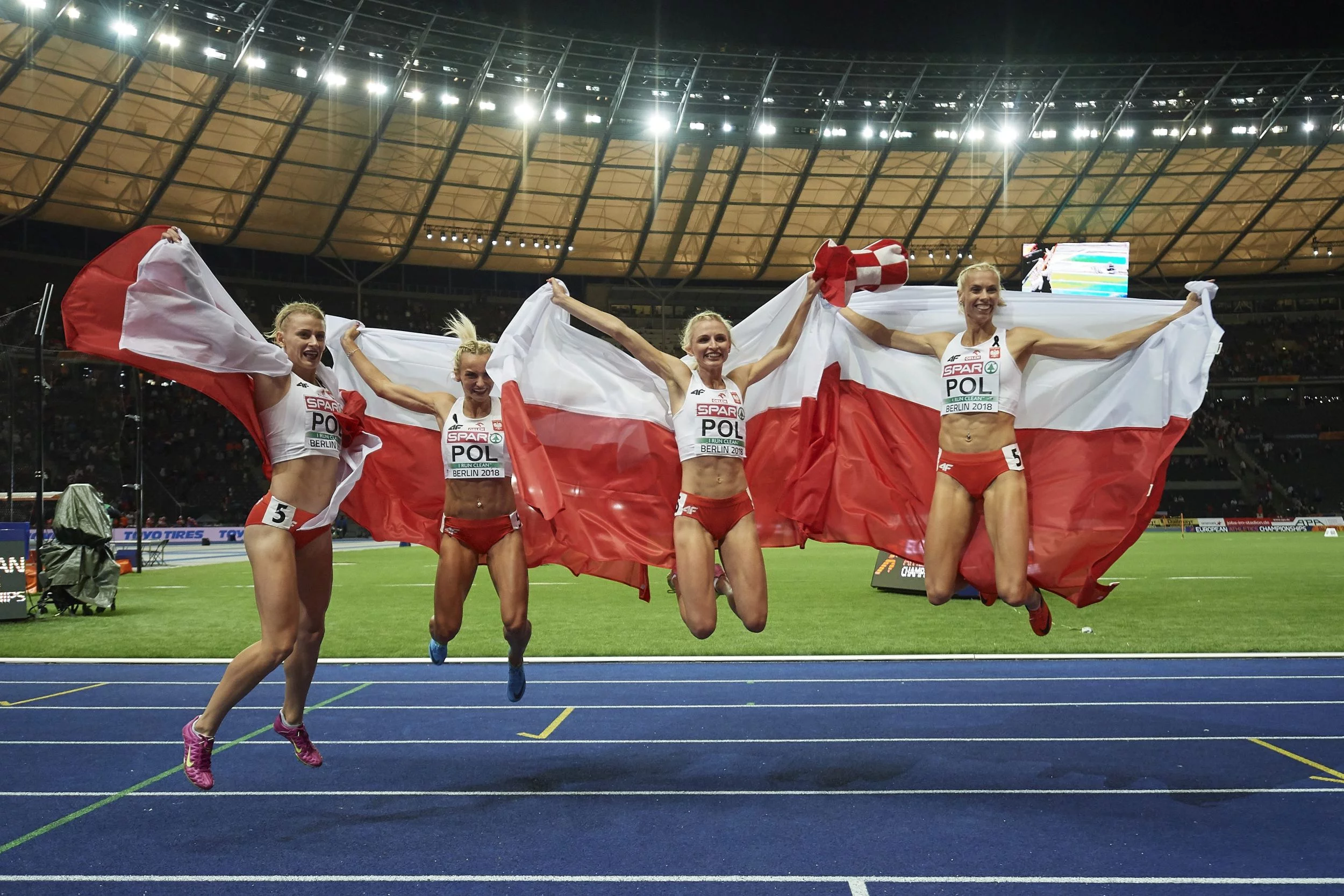 Polska sztafeta 4x400 metrów