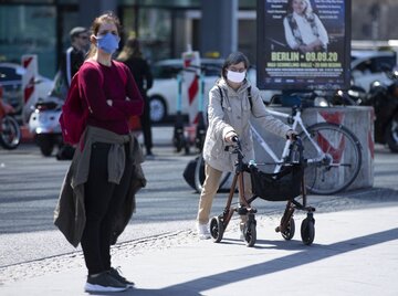 Berlin w trakcie epidemii koronawirusa