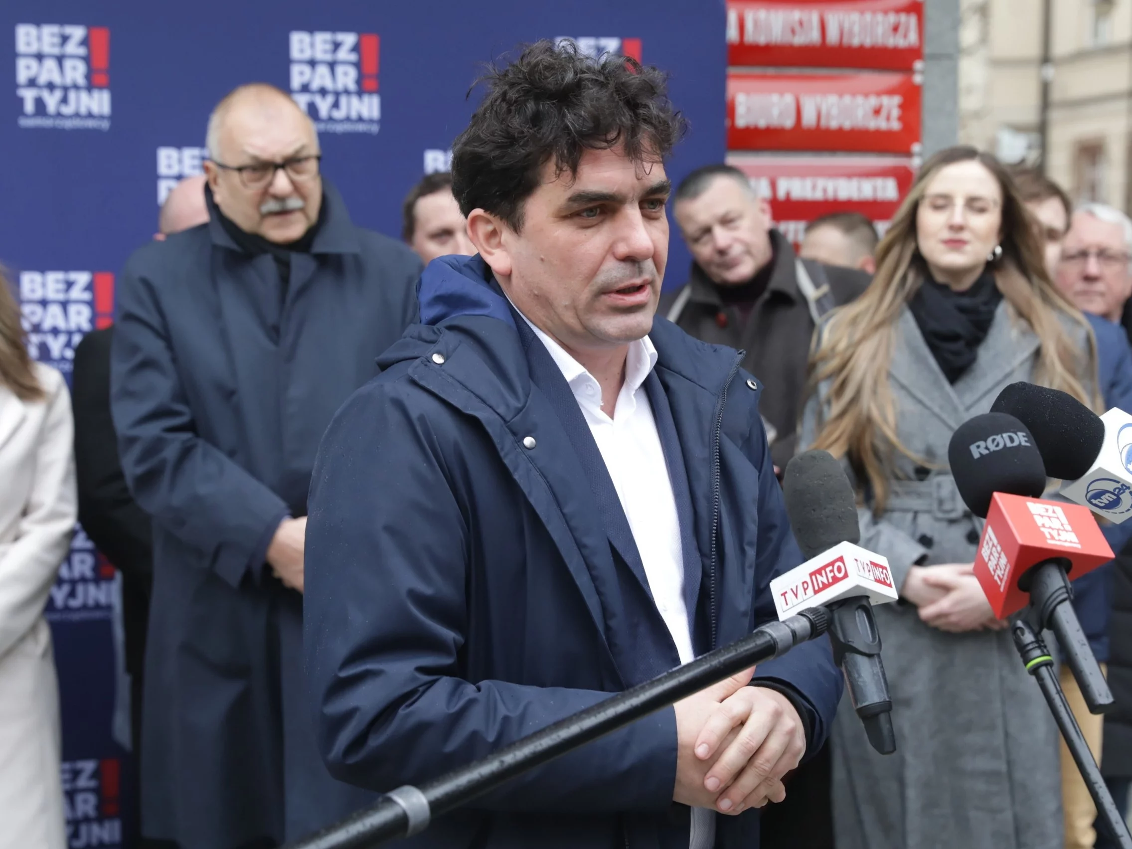 Krzysztof Maj podczas konferencji Bezpartyjnych Samorządowców