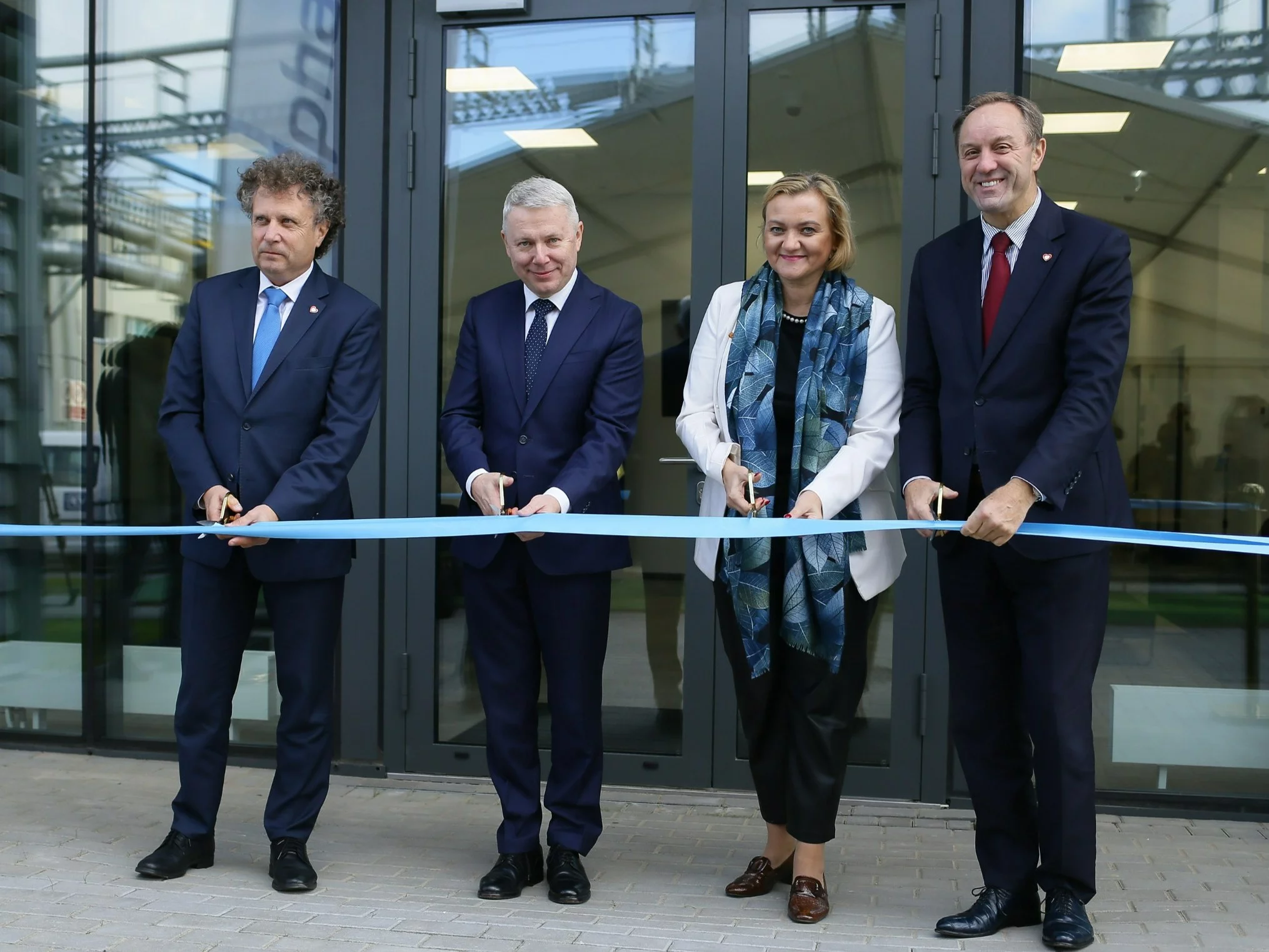 Uroczyste przecięcie wstęgi. Centrum Prometeusz otwarte