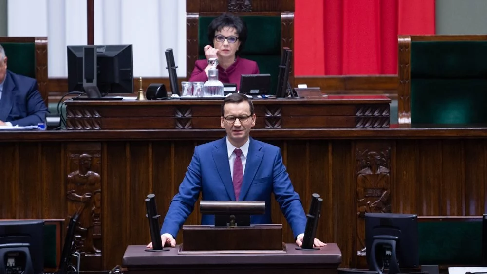 Mateusz Morawiecki w Sejmie