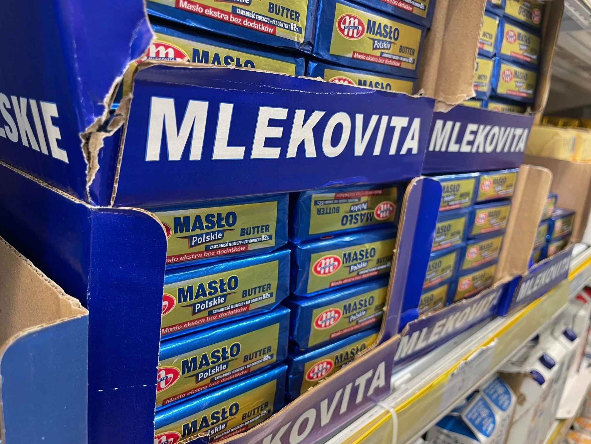 Masło w Biedronce