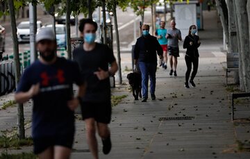 Biegacze w Madrycie