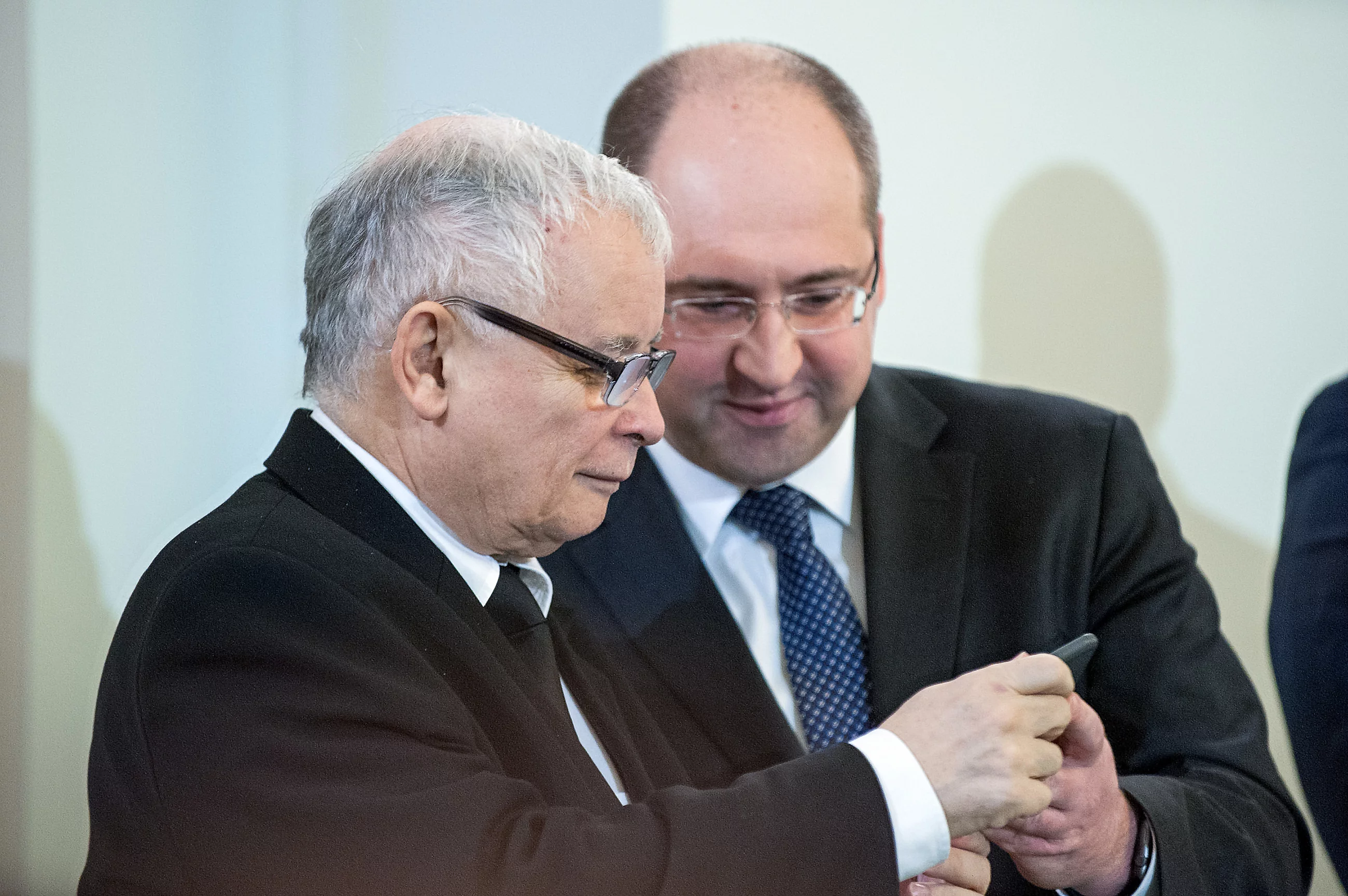 Jarosław Kaczyński, Adam Bielan