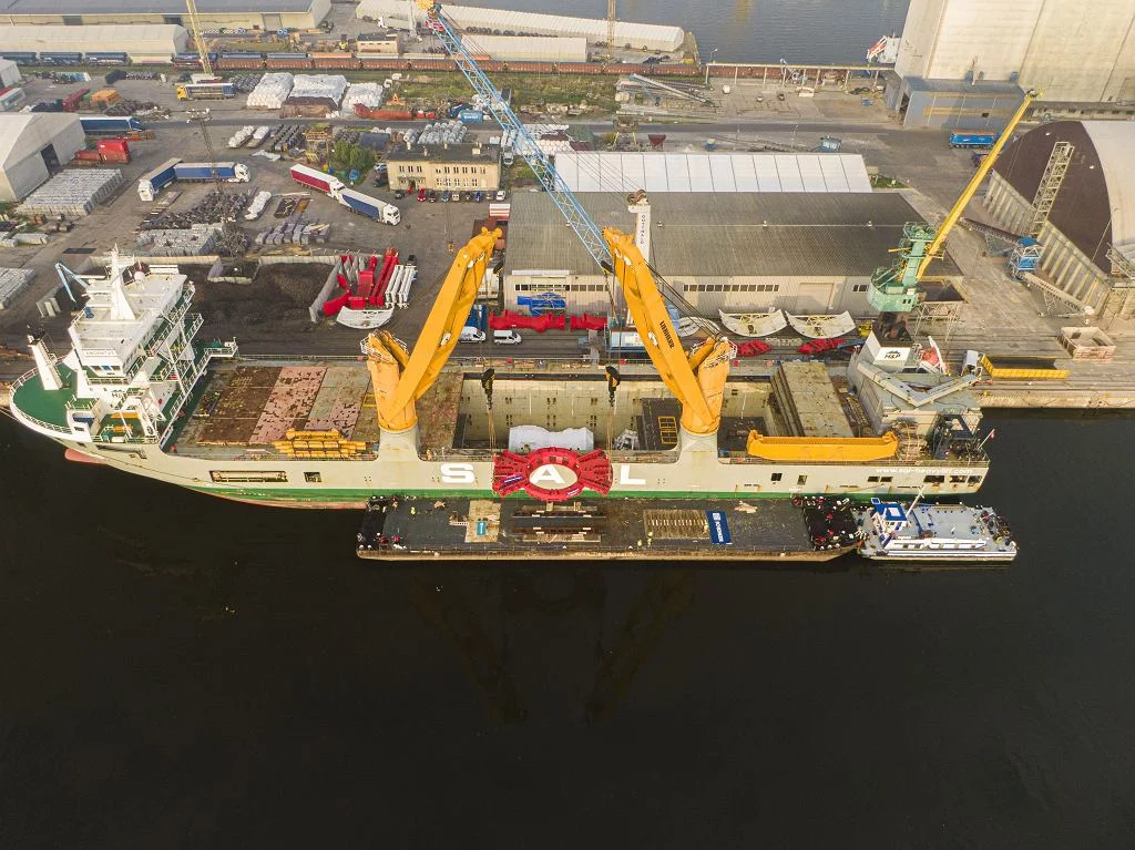 Maszyna TBM (Tunnel Boring Machine), która wydrąży tunel na odcinku S19 Rzeszów Południe-Babica