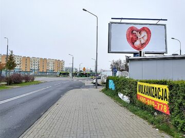 Billboard fundacji „Nasze Dzieci” w Poznaniu, zdjęcie ilustracyjne