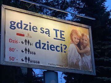 Billboardy, które ostatnio pojawiły się w Polsce
