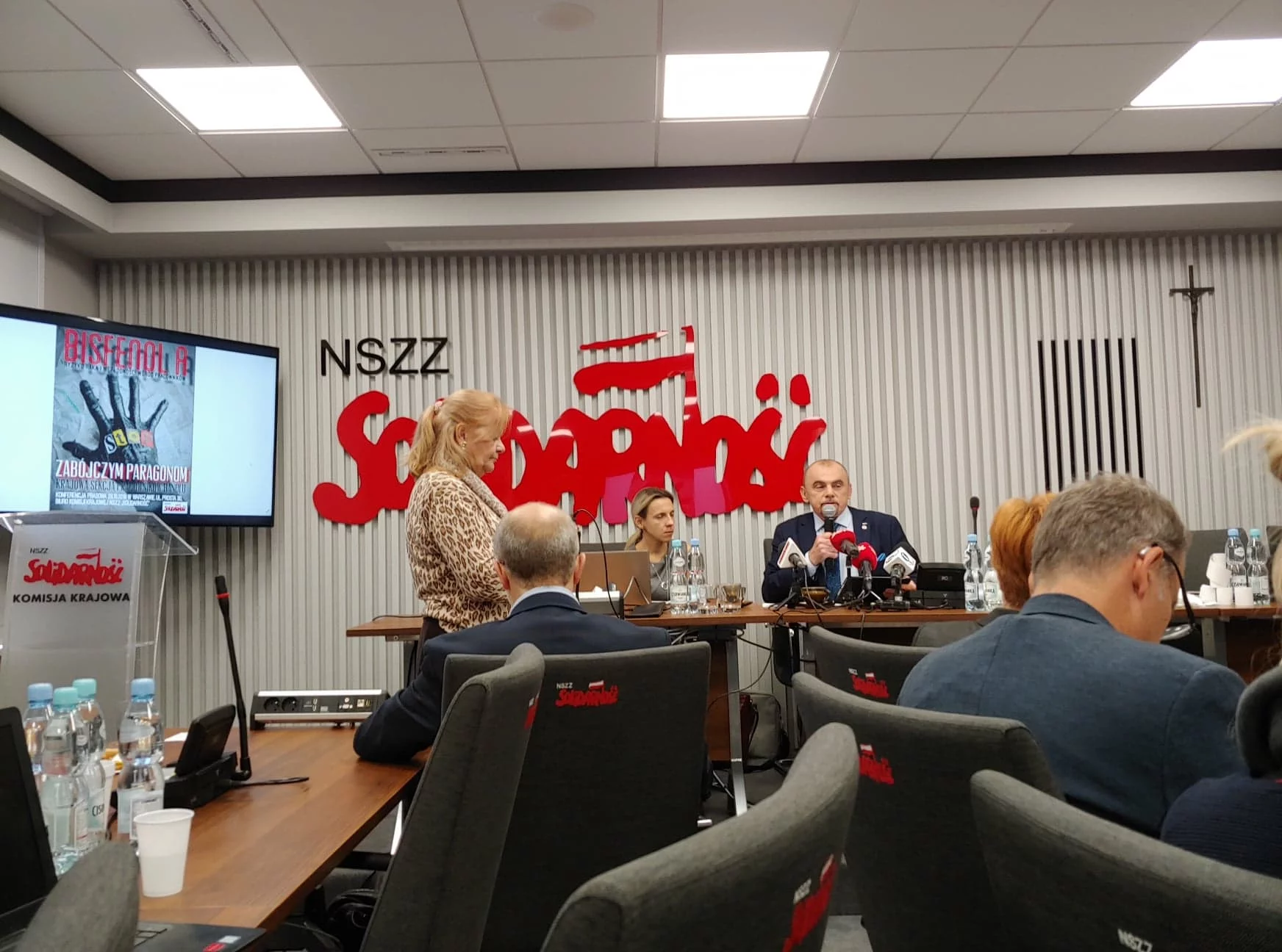 Konferencja na temat zawartego w paragonach bisfenolu A i jego wpływu na zdrowie pracowników handlu