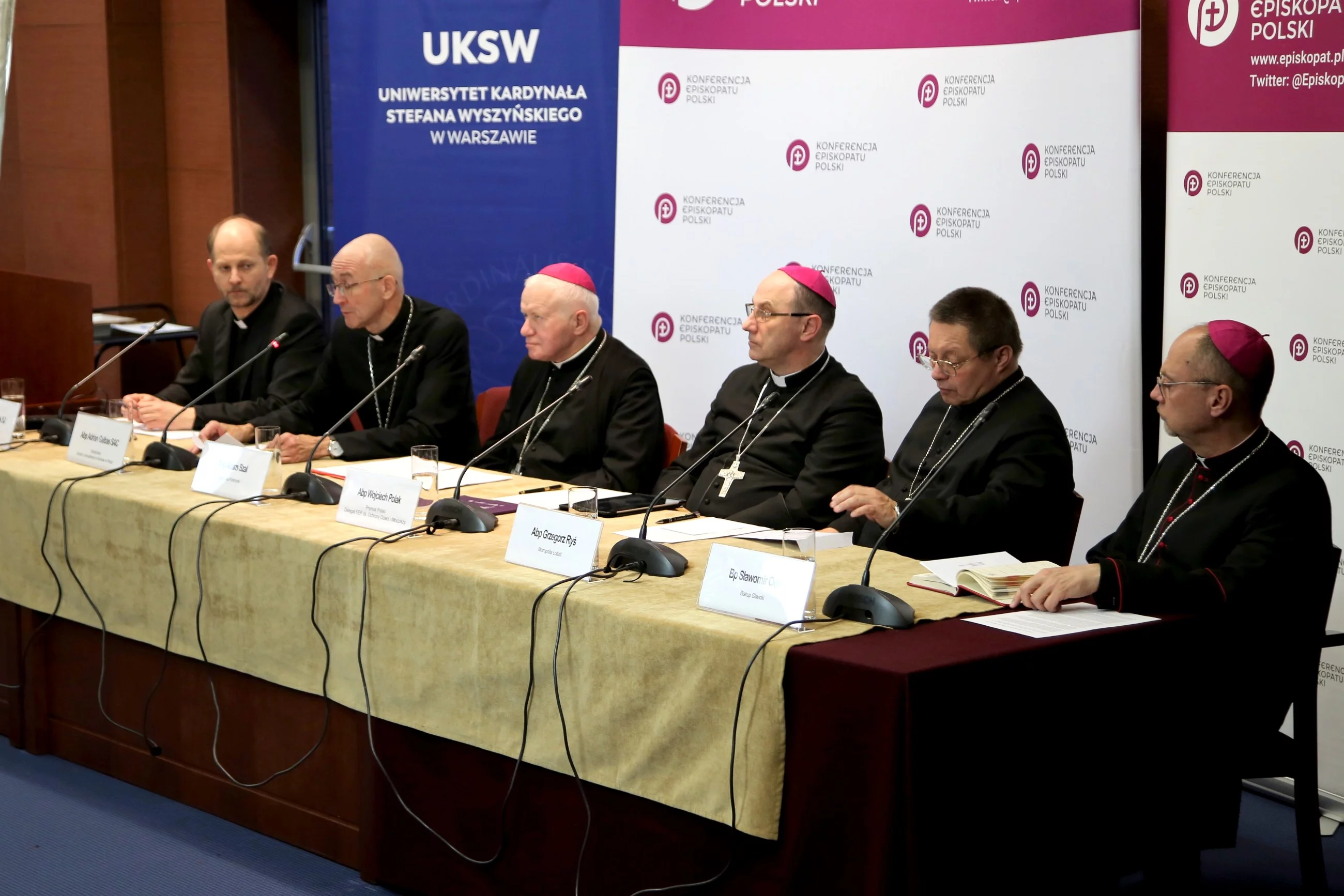 Konferencja prasowa po zakończeniu obrad 394. Zebrania Plenarnego KEP