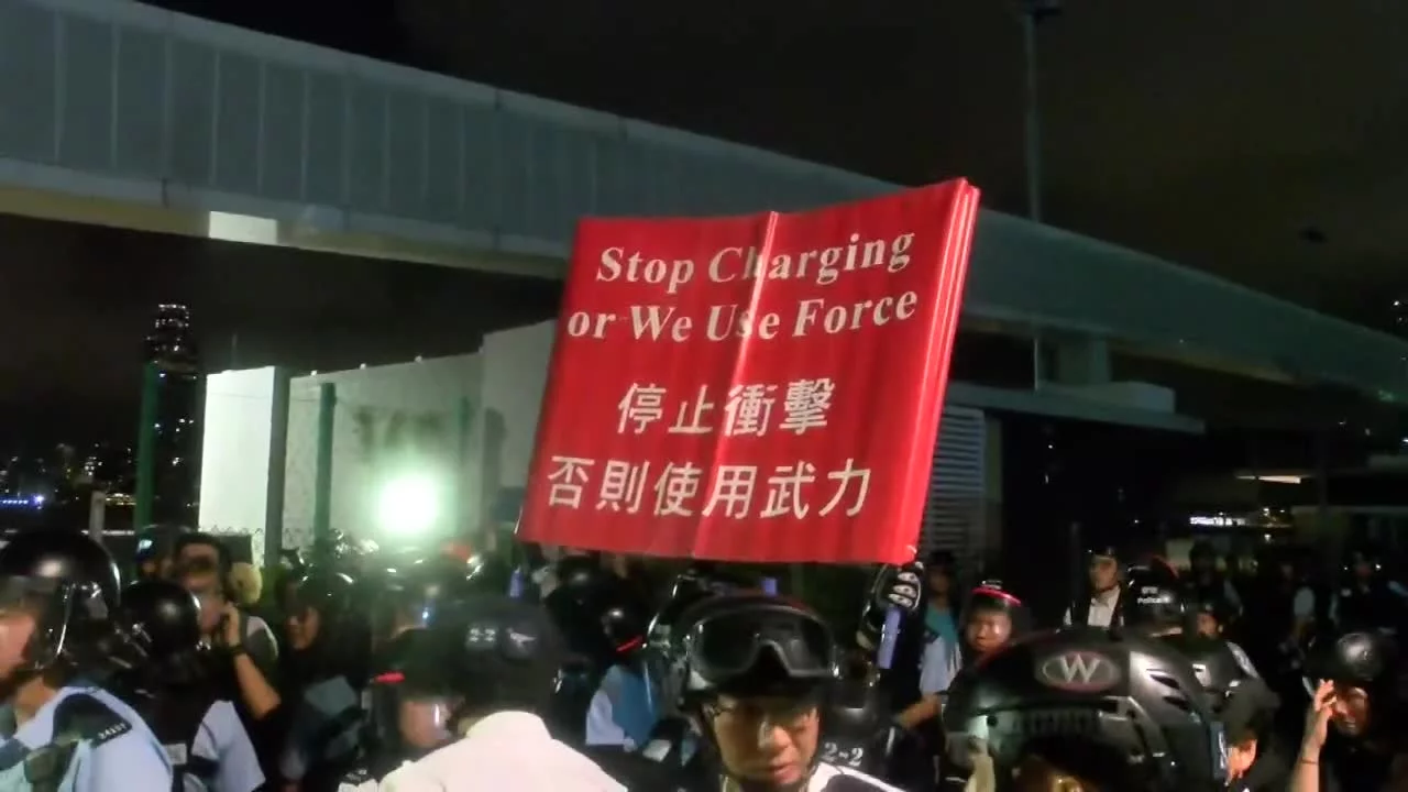 Protesty w Hongkongu