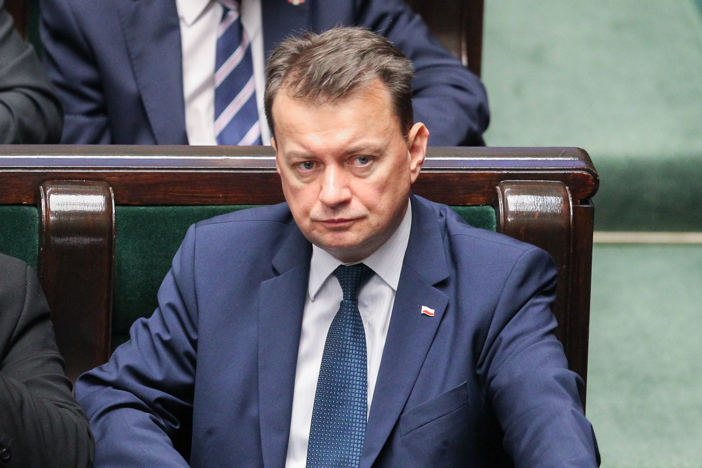 Szef MSWiA Mariusz Błaszczak