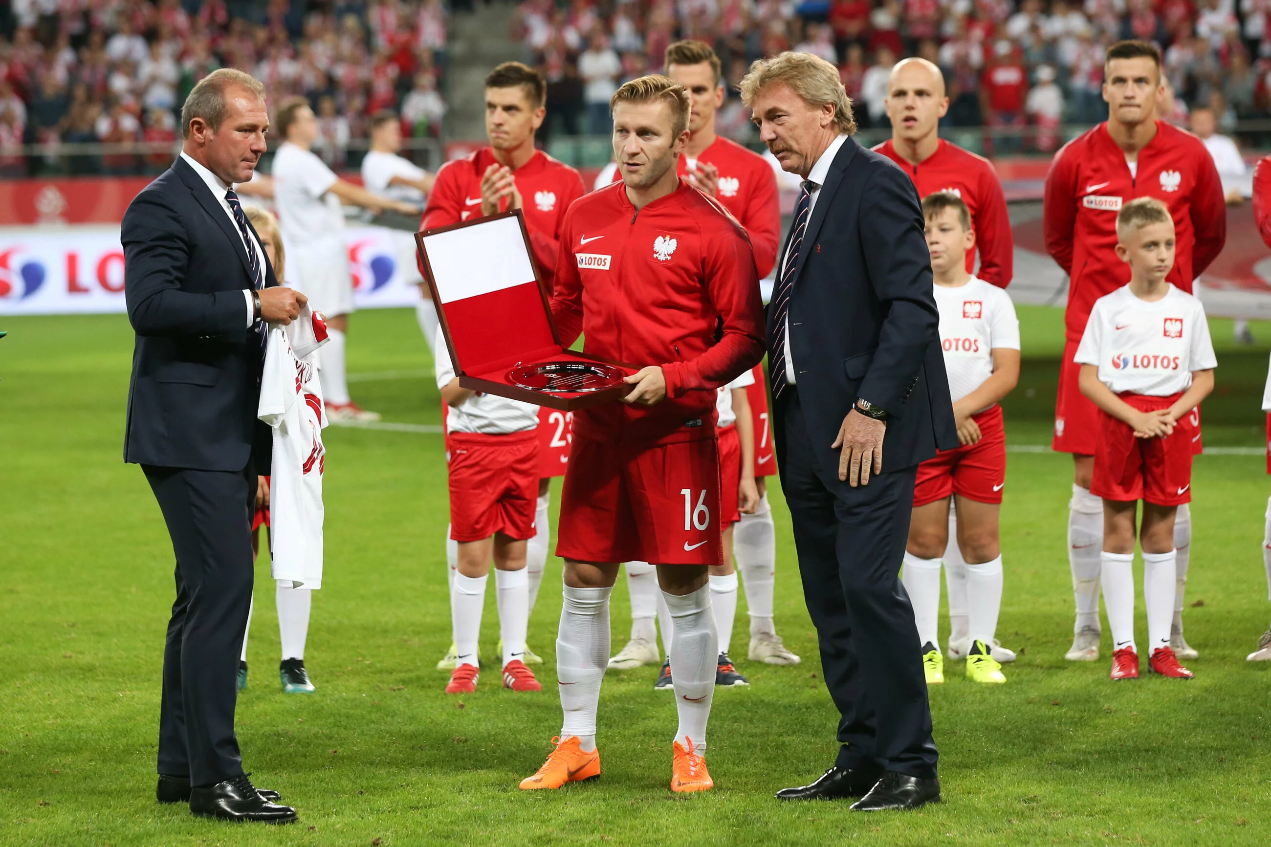 Kuba Błaszczykowski i Zbigniew Boniek