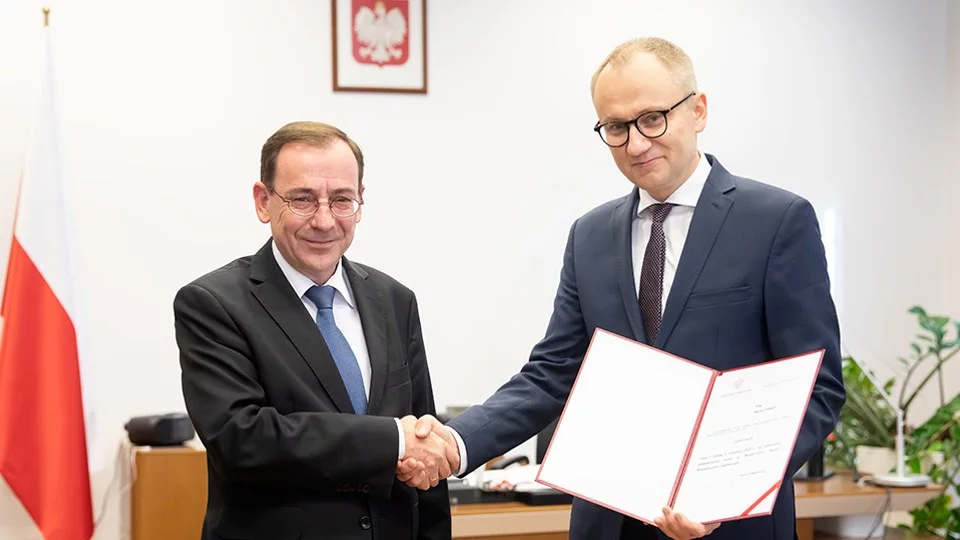 Mariusz Kamiński i Błażej Poboży