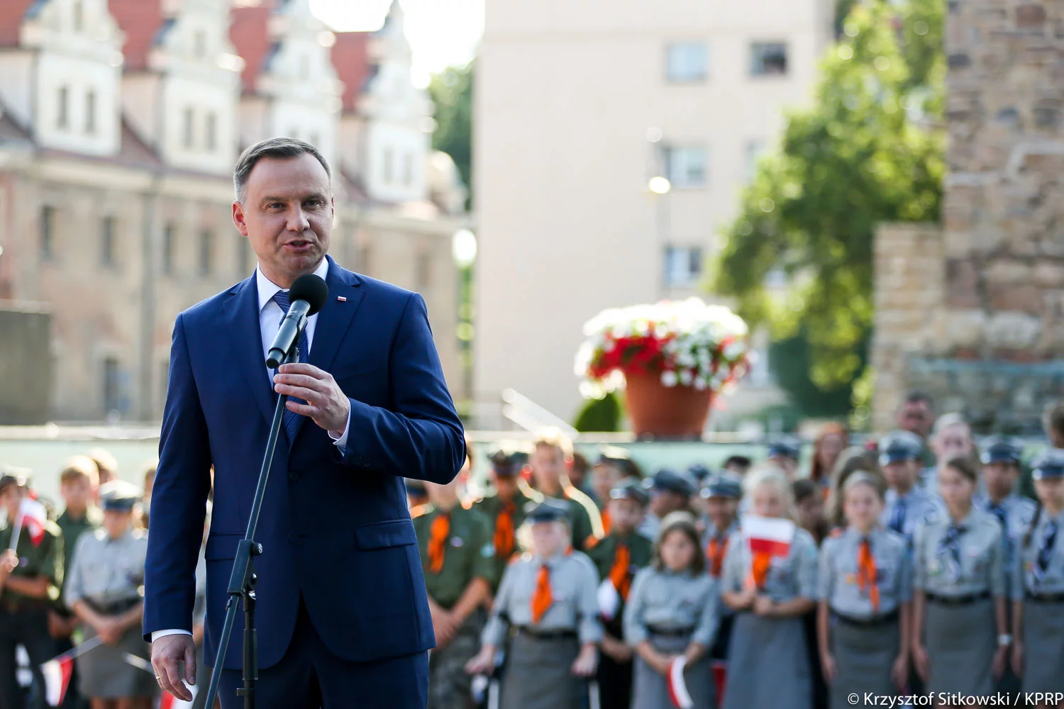 Andrzej Duda w Strzelinie