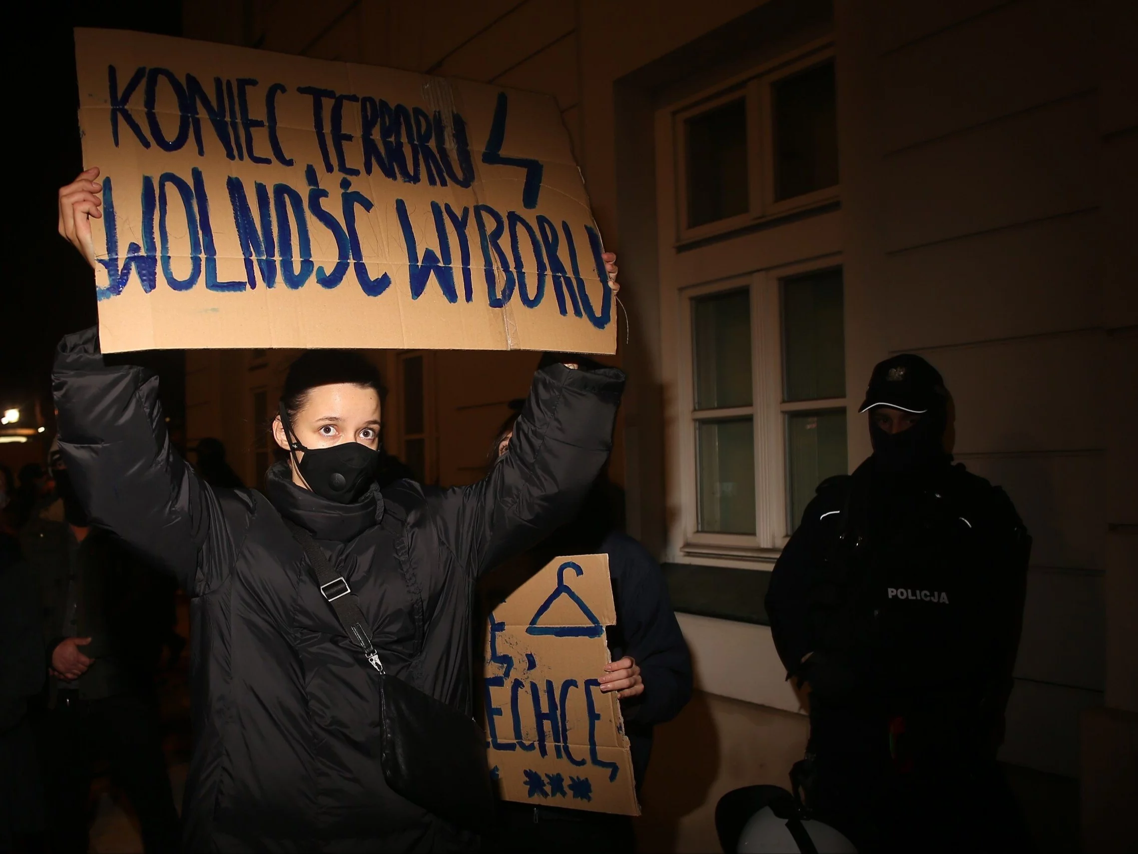 Protest po wyroku Trybunału Konstytucyjnego w sprawie aborcji, 25 października 2020 r.