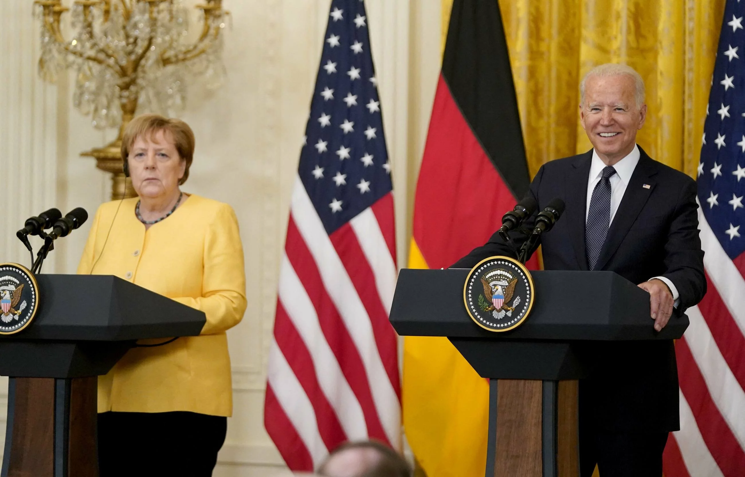 Angela Merkel i Joe Biden