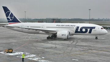 Boeing 787-8 Dreamliner LOT, zdjęcie ilustracyjne