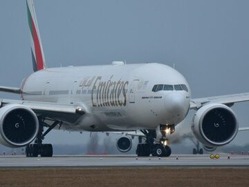 Boeing 787 / Emirates- zdjęcie ilustracyjne