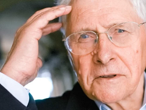 Prof. Jerzy Vetulani (fot. Mateusz Skwarczek/Agencja Gazeta)