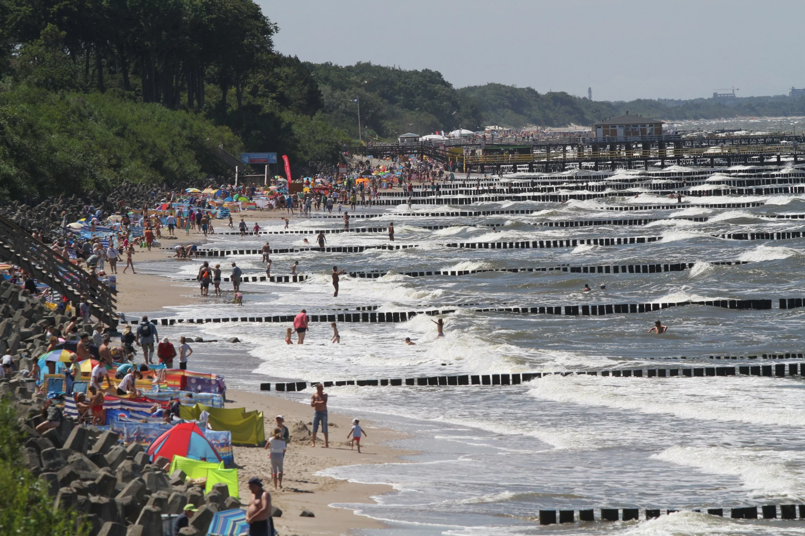 Plaża nad Bałtykiem