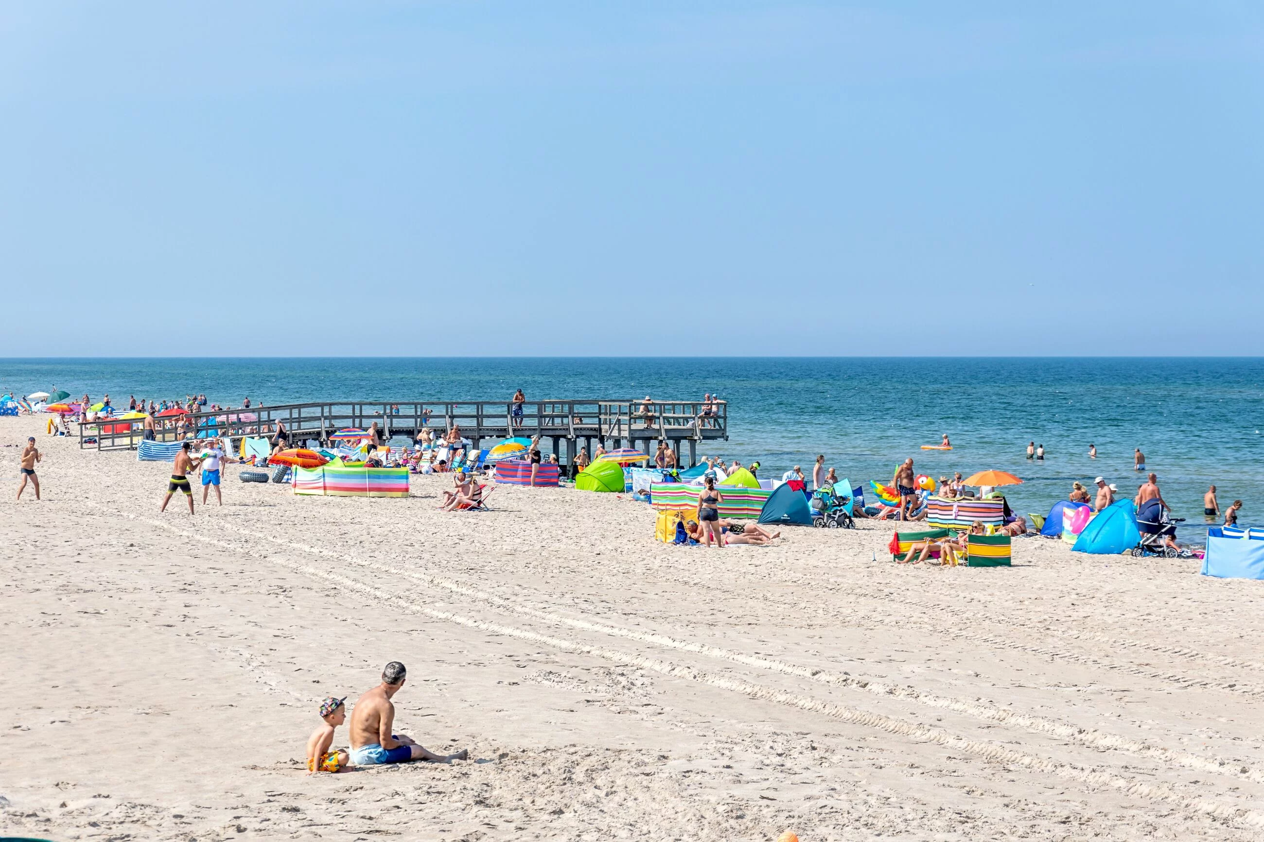 Plaża w Mielnie