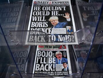 Boris Johnson wraca do gry. Będzie ubiegał się o fotel premiera