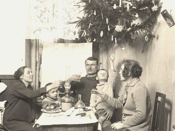 Boże Narodzenie w Warszawie. Lata 20. XX wieku