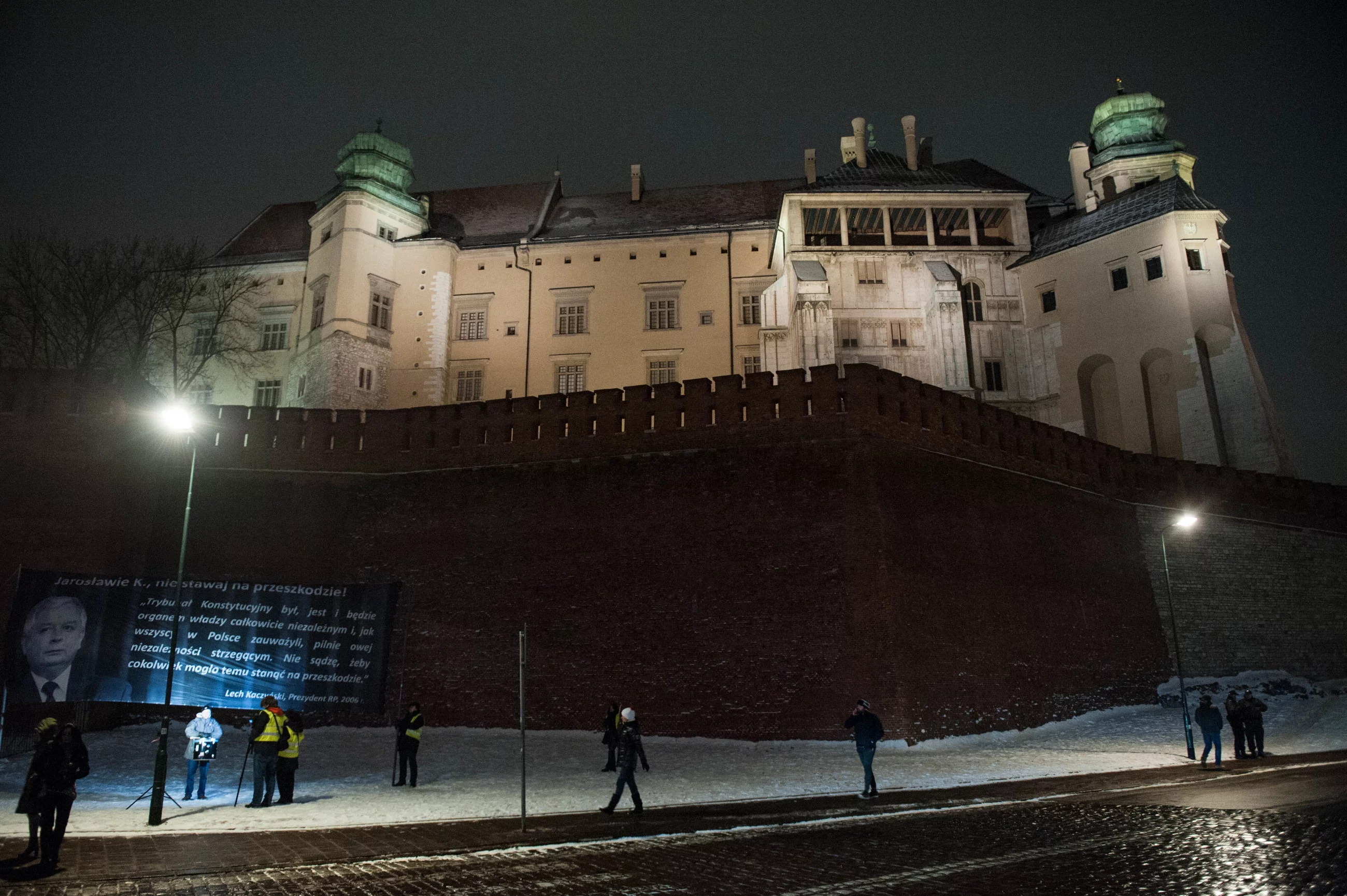 Wawel protest KOD