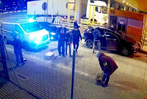 Złodzieje zostali złapani na gorącym uczynku