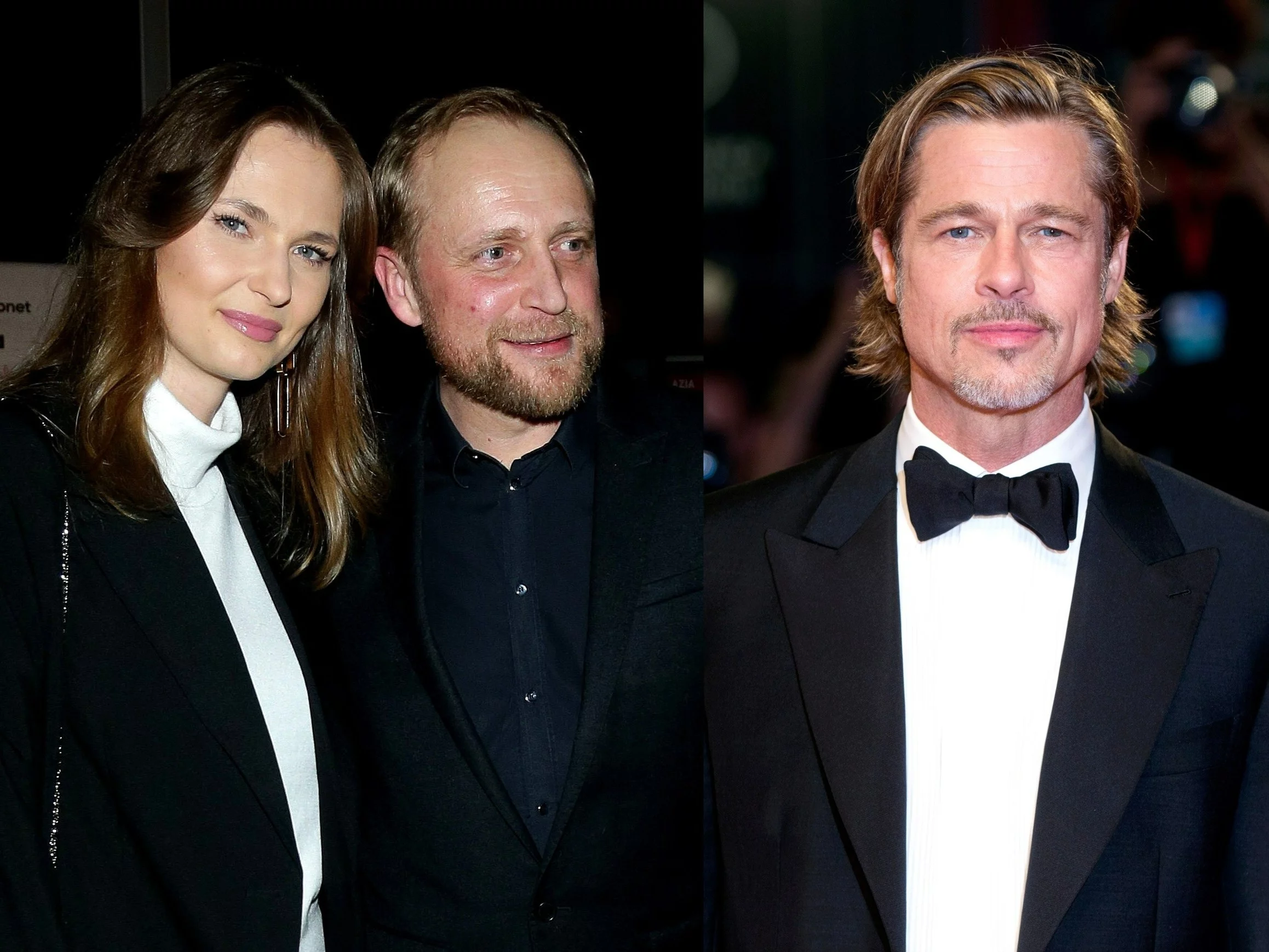 Karolina Szymczak, Piotr Adamczyk, Brad Pitt