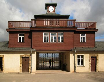 Brama obozu  Buchenwald