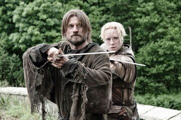 Brienne z Tarthu i Jaime Lannister