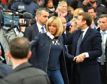 Brigitte i Emmanuel Macron