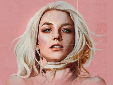 Britney Spears na grafikach promujących film „Britney kontra Spears”