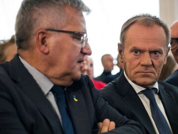 Bronisław Komorowski i Donald Tusk