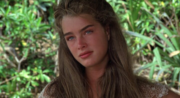 Brooke Shields w filmie „Błękitna Laguna” (1980)